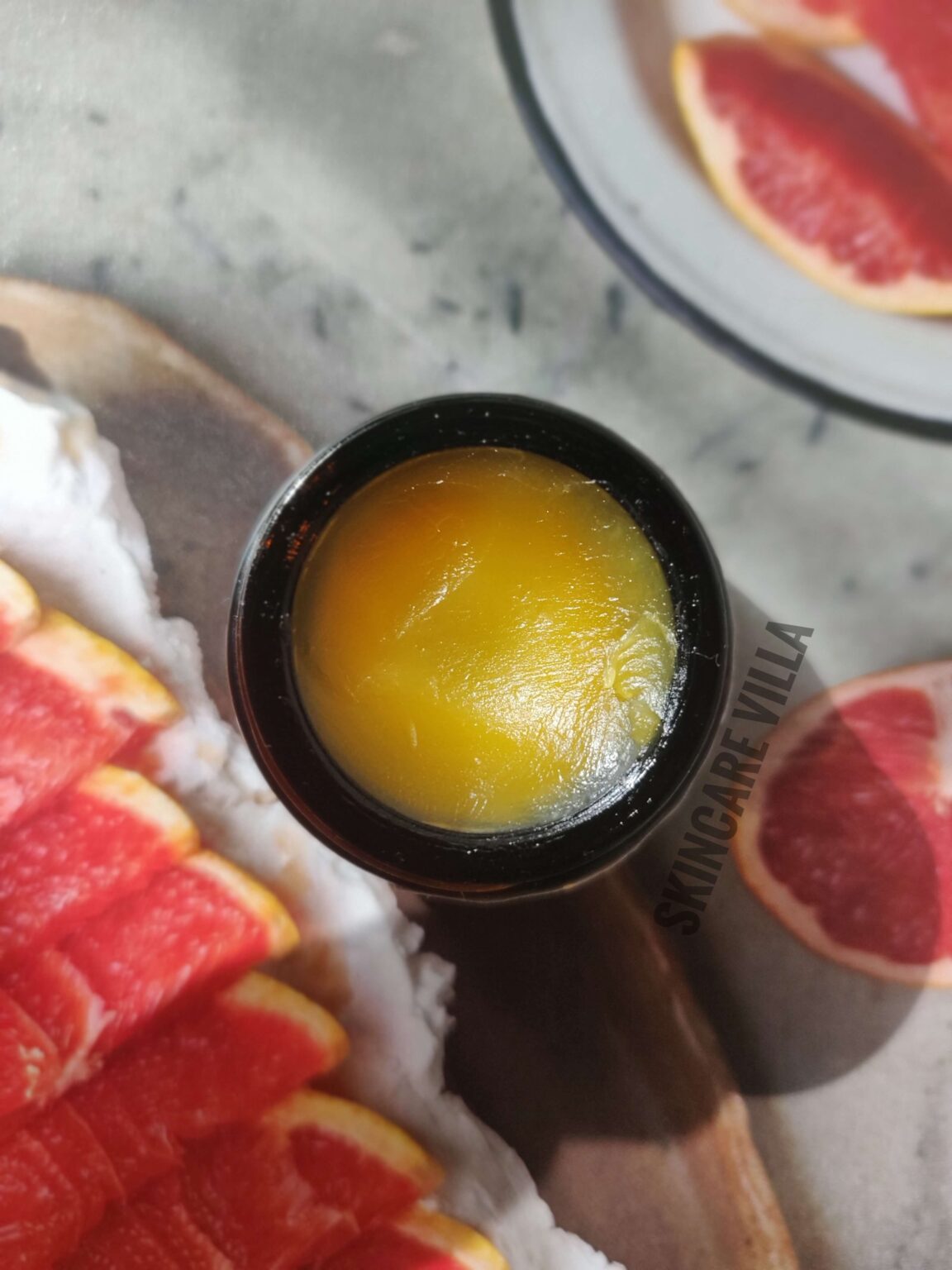 Juicy Chemistry Blood Orange and Rosehip Lip Balm Review Skincare Villa