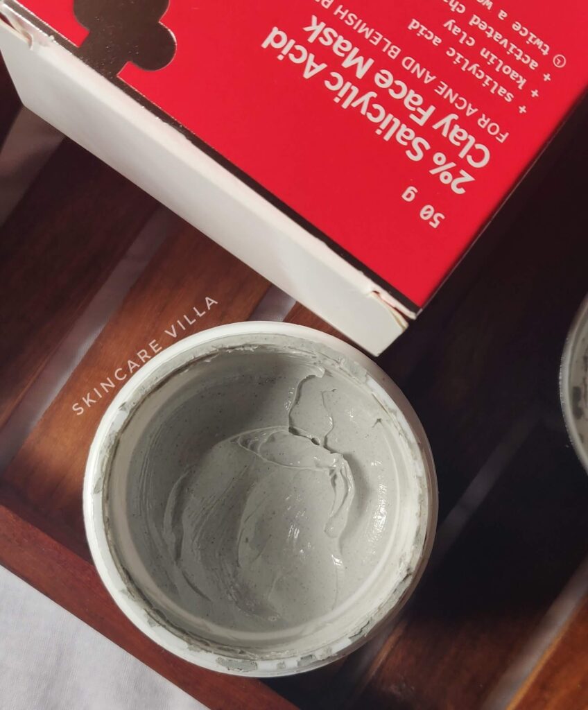The Derma Co 2% Salicylic Acid Clay Face Mask Review