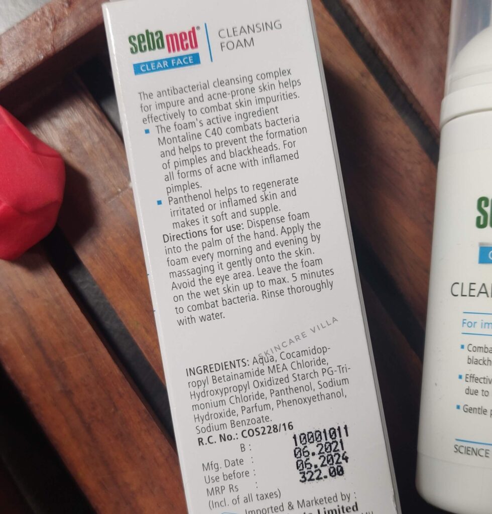 Sebamed Clear Face Cleansing Foam Review
