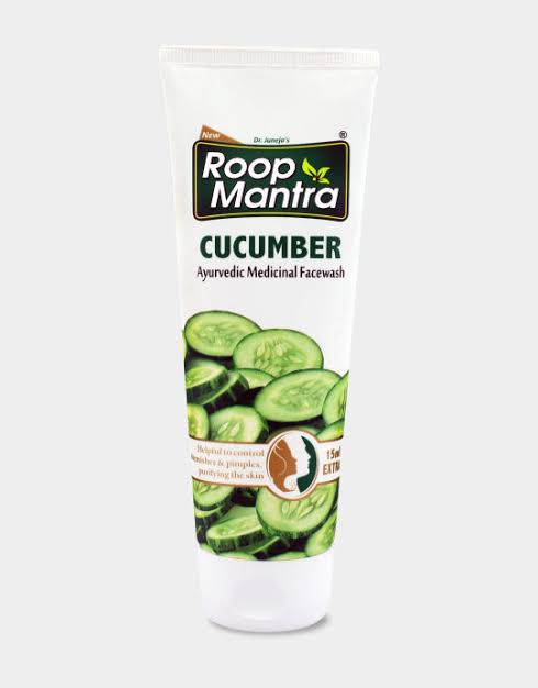 Cucumber face wash