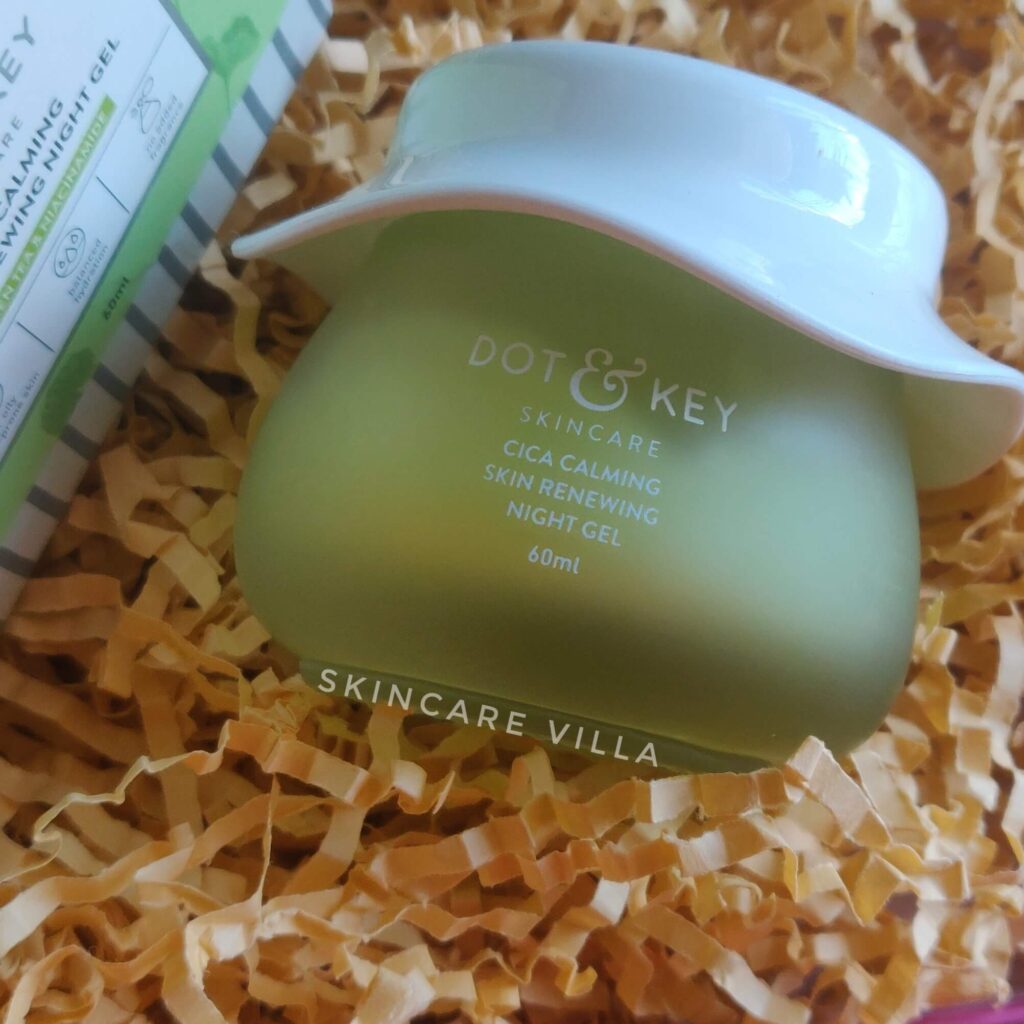 Dot and Key CICA Niacinamide Night Gel Review
